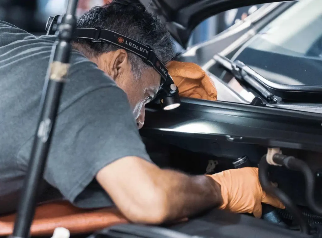 BMW smoking Oceanside motorsports carlsbad ca 92058