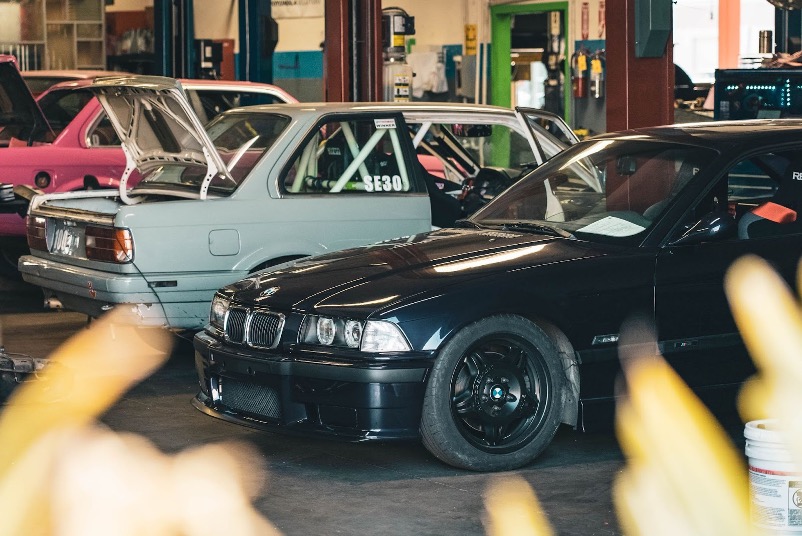 BMW smoke when I start it