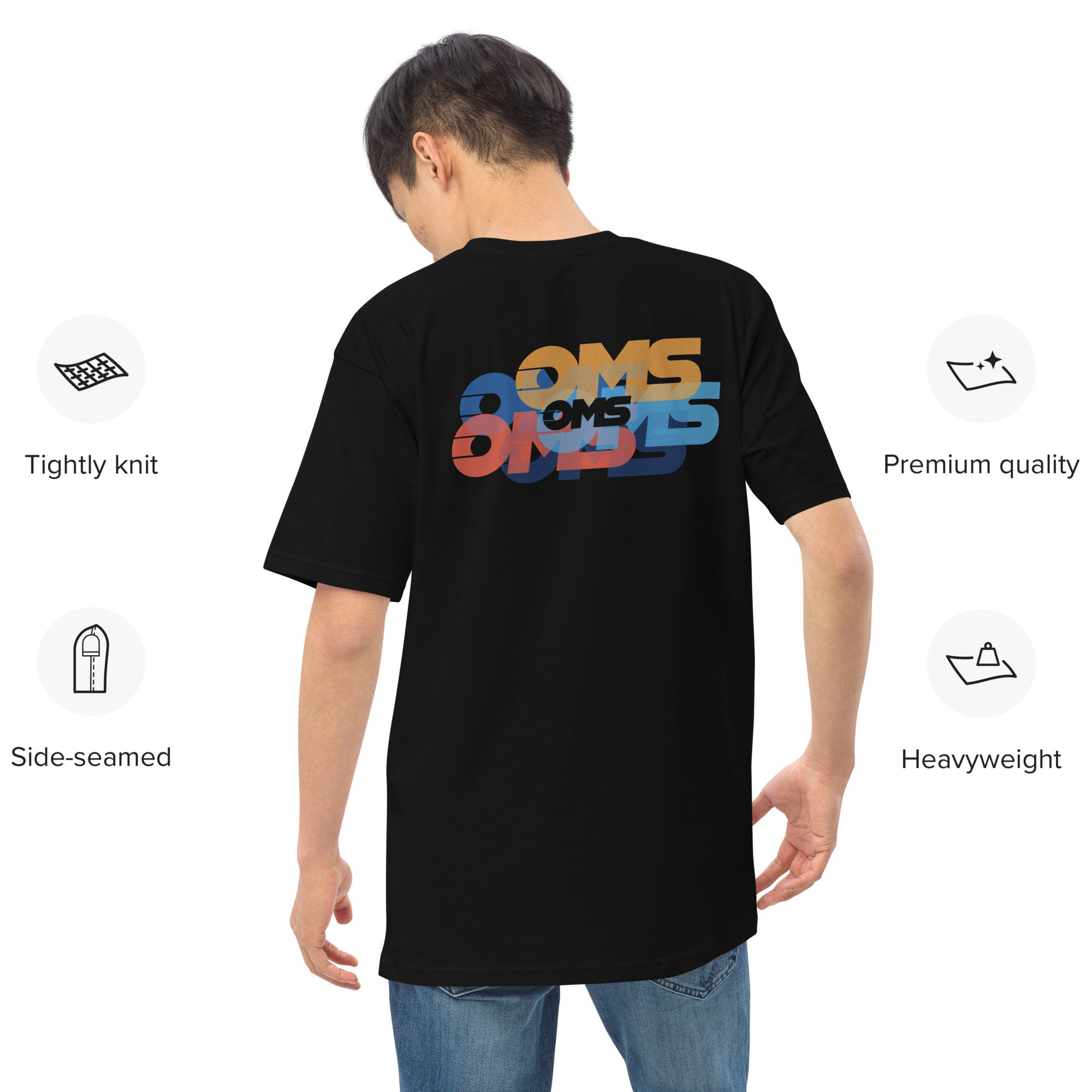 OMS Premium Heavyweight Tee - Image 7